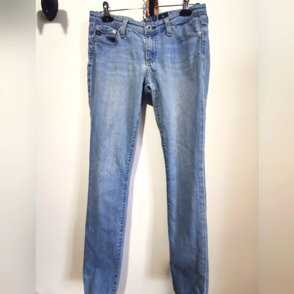 AG Adriano Goldschmied The Legging Super Skinny Light Wash Jeans Size 28R